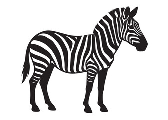 black zebra logo vector silhouette, zebra logo icon silhouette, zebra silhouette vector illustration, zebra silhouette vector logo on white background