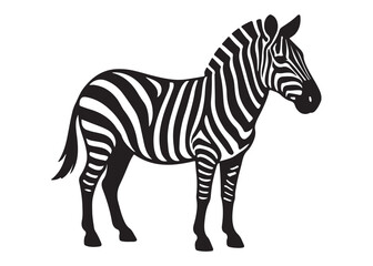 black zebra logo vector silhouette, zebra logo icon silhouette, zebra silhouette vector illustration, zebra silhouette vector logo on white background