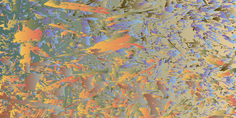 Vector Chaotic Spots. Colored Background of Different Spots. Vector illustration