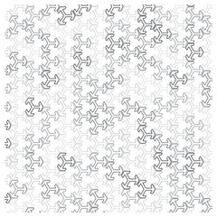 Creative black and white abstract patter background.