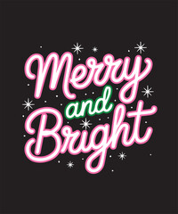 Merry Christmas 2025 Vector Typography T-shirt Design, Santa Christmas Cap Funny Printing Template