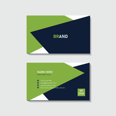 Modern and Professional Business Card Design Template 