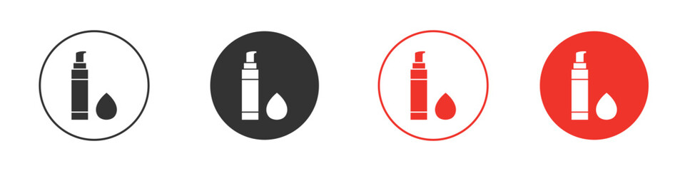 Concealer icon Logos. Flat Vector Icon Design Template