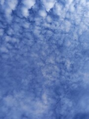 blue sky with clouds