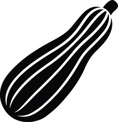 Zucchini Icon Outline Vector Illustration