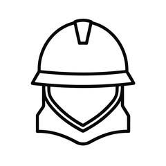 soldier helmet military protection head silhouette