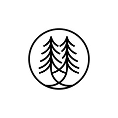 Pine Trees Logo