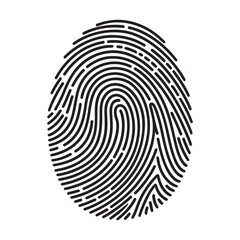  "Digital Identity: The Power of a Fingerprint"vector