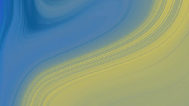 Astratto flusso blu e oro