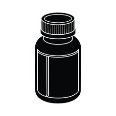 Zinc Pill Bottle Branding Mockup