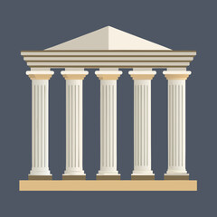 Obraz premium ancient greek column
