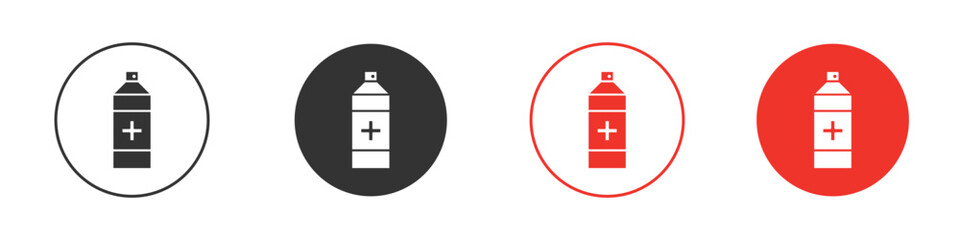 Medical pump icon Logos. Flat Vector Icon Design Template