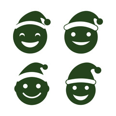 set of cartoon faces