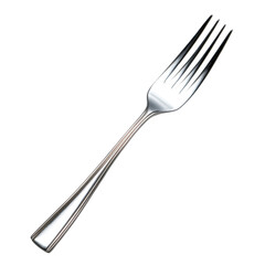 Stainless steel fork with sleek design, perfect for dining and culinary use