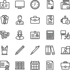 Workspace Outline Icons Pack