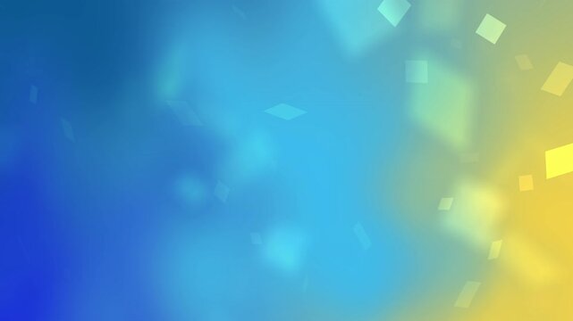 Astratto sfumato blu e giallo