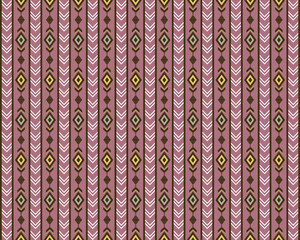Vector illustration of abstract ethnic geometric pattern design for background or wallpaper