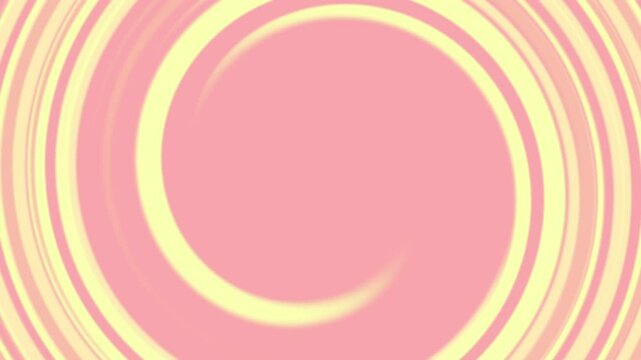 Vortice Astratto Rosa e Giallo Chiaro