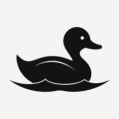 duck with reflection