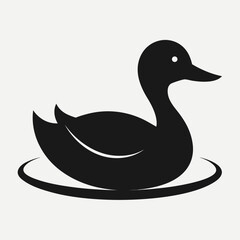 duck with reflection