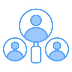 Know Your Customer Blue Icon