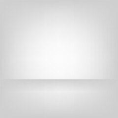 Abstract dark gray with white gradient background wallpaper empty studio room used for display product ad website template