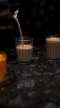 Pouring Tea in Slow-Mo