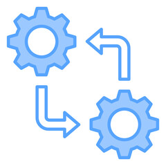 Adaptation Blue Icon
