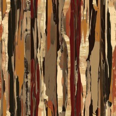 Abstract Earth Tones Bark Pattern - Nature-Inspired Artistic Textures.