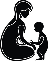 silhouette of a woman