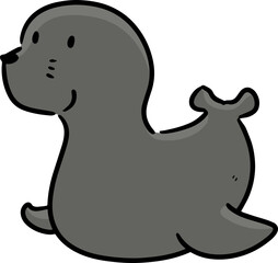 Illustration of sea lion
