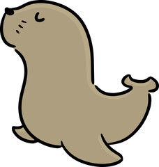 Illustration of sea lion
