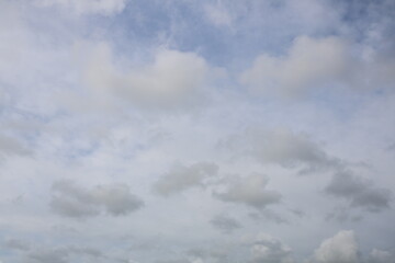blue sky with clouds