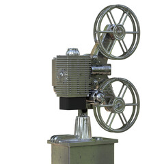 Naklejka premium Classic film projector