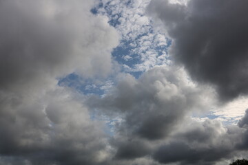 Fototapeta premium storm clouds time lapse