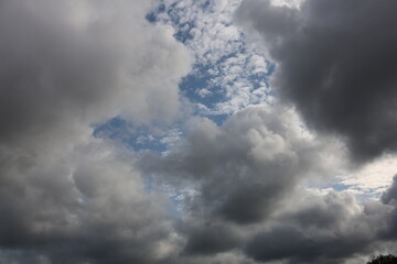 pretty storm clouds time lapse