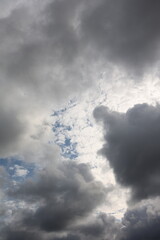 big storm clouds time lapse background