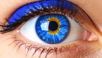 Fototapeta premium close up of eye