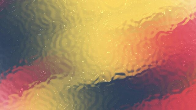Astratto, Vetro Ondulato, Colori Caldi e Freddi