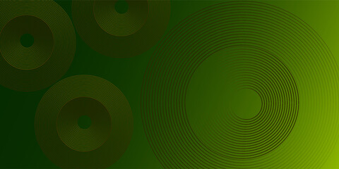 Gradient abstract background with circle lines. Geometric line design.