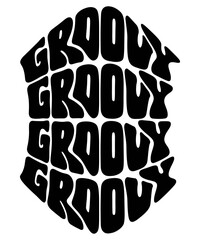 GROOVY Groovy svg Bundle, Hippie svg, Inspirational svg, Retro svg, Motivational svg, Aesthetic svg, Boho svg, Wavy Text svg Cricut, trendy svg