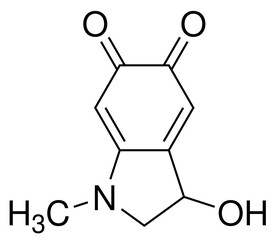 Adrenochrom Neurotransmitter Chemie Strukturformel Vektor