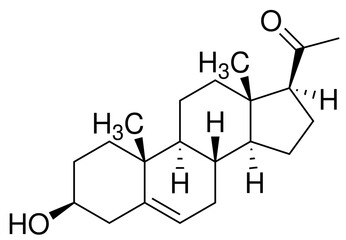 Pregnenolon Chemie Strukturformel Vektor
