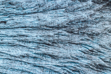 Glacier in Iceland-view from a drone