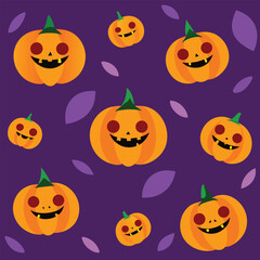 halloween seamless background