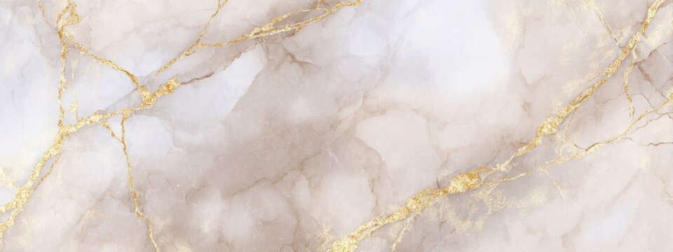 Marble texture background with light chocolate tones and gold veins, luxury aesthetic, rich lighting 
