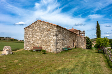 Hermitage of Virgen de la Vega in Santa Maria del Mercadillo. Burgos, Castile and Leon, Spain