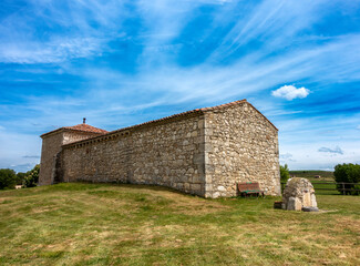 Hermitage of Virgen de la Vega in Santa Maria del Mercadillo. Burgos, Castile and Leon, Spain