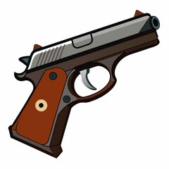 Fototapeta premium gun and bullets