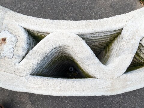 3d printed concrete masonry wall of a small architecture artistic house-The Introduction of Digital Craftsmanship detail